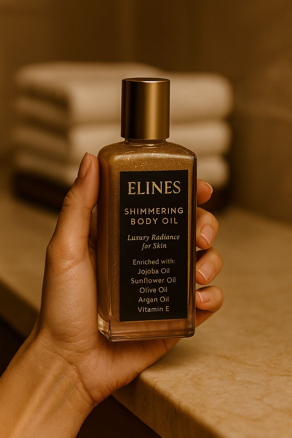 ELINES Shimmering Body Oil 1